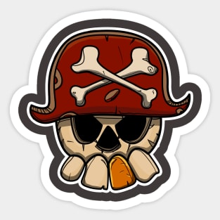 Captain Skull Sticker